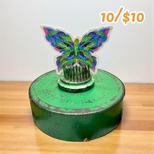 Colorful Butterfly Sticker – Glossy Vinyl – 2 1/2”